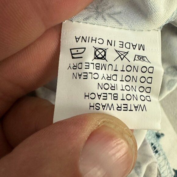 Floral Blouse Small Womens Lightweight Semi-Fitted Short Sleeve Multicolor Soft - Picture 5 of 12